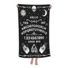 Joktacular Gothic Ouija Board Beach Towel, Halloween Skull Sun Moon