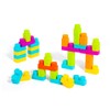 M MOLTO 21450 Pack of 30 Bag Soft Blocks Colourful