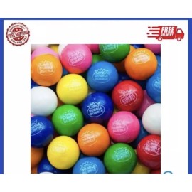 Dubble Bubble New Dubble Bubble Bubble Gum Balls 1 Inch Gumballs 850 count 15 lbs Bulk Vending