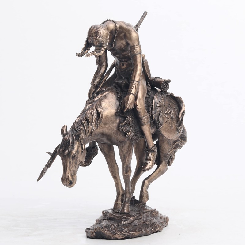 Veronese Design 7 5/8 Inch The End of Trail Native