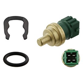 febi bilstein 31539 Coolant Temperature Sensor with seal and retaining spring, pack of one