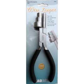 Beadsmith Wire Looper Multi-Step Ring Loop Pliers 13, 16, 20mm #PL46