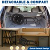 GanFindX Heavy Duty Kayak Cart | Adjustable Foldable Trolley with