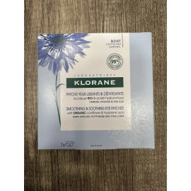 Klorane Smoothing & Soothing Eye Patches 7 Pack New in Box