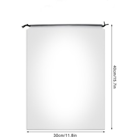 2024 Trending 20 Pack Clear Travel Shoe Bags (11.8x15.7 – Waterproof, Dustproof, Portable Drawstring Shoe Storage with Rope – Ultimate Travel Organizer for Men & Women