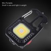 2 Pcs Keychain Work Light High Bright Mini COB Lamp