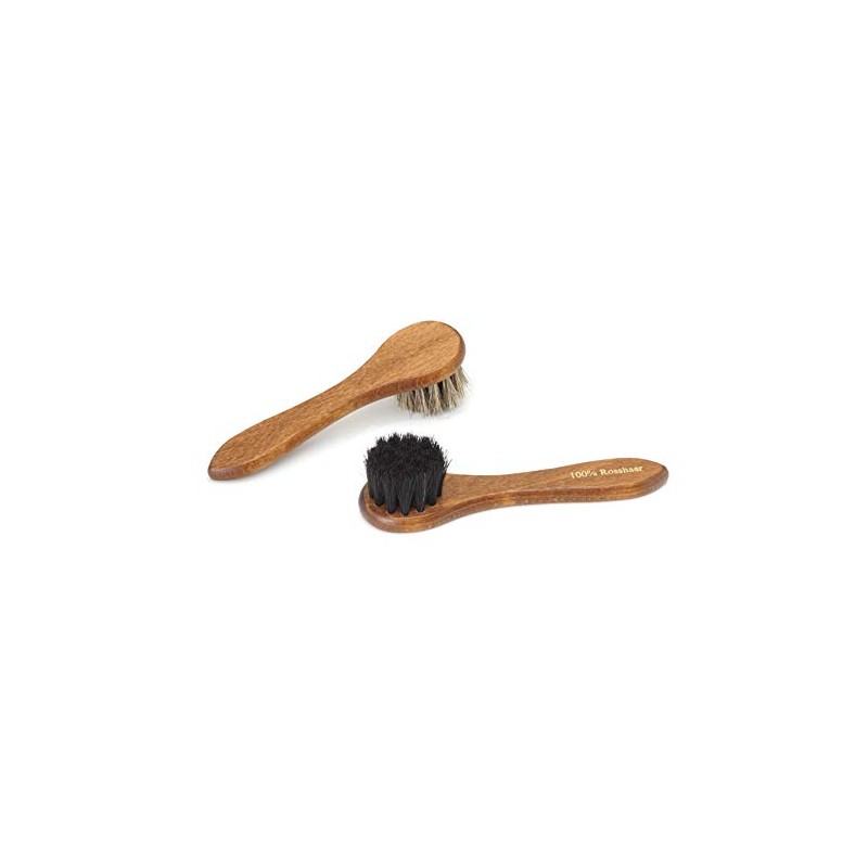 2 x Tadabo Dauber brush deluxe, 1x horsehair silver/grey +