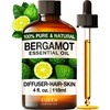 KUKKA essential oils Bergamot Essential Oil for Diffuser & Pappermint