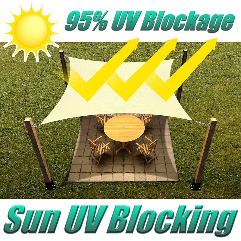 Amgo Custom Size Order to Make Sun Shade Sail &