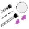 Set De Brochas Para Ojos Esponjas Espejo Real Techniques 6pz