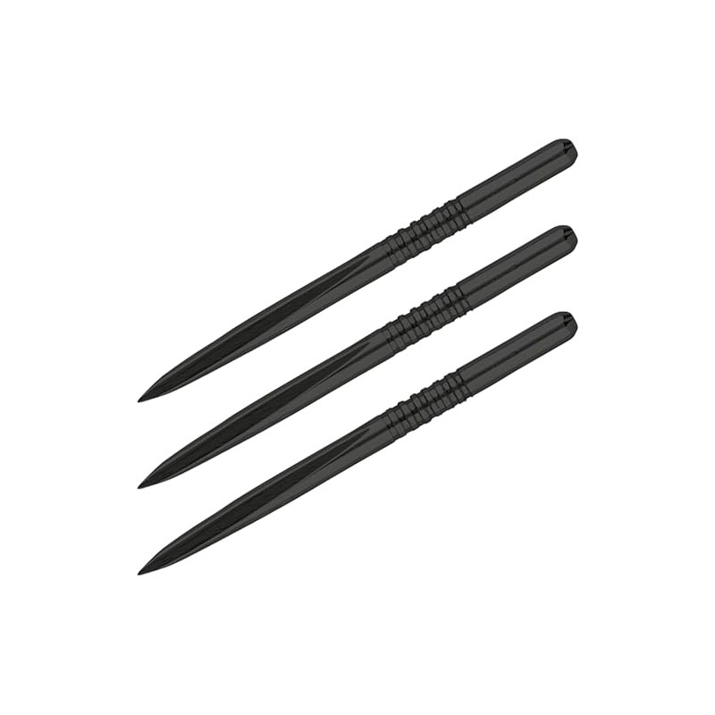 Unicorn Volute Noir Replacement Steel Points Tips, Black, 36 mm