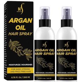 HerStyler Hair Shine Spray - Instant Shine, Gloss - Controls Frizz - Anti Humidity Spray - Lightweight - Anti Frizz Hair Products for Women - Silkening Mist for Glass Like Sheen (2 Pack)