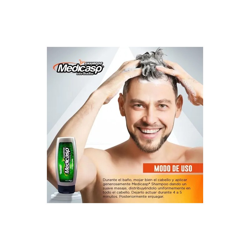 Medicasp Shampoo Antimicótico Anti Caspa 400 Ml