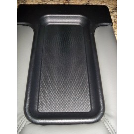AFTERMARKET CENTER CONSOLE FOLD DOWN STORAGE BOX LIGHT PEWTER GREY SILVERADO SIERRA
