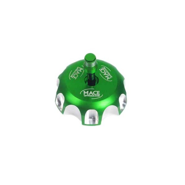 1 NEW GREEN BILLET CNC FUEL GAS CAP Compatable with