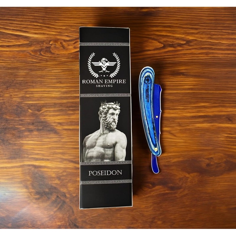 Roman Empire Shaving Poseidon Razor | Professional Men's Razor for