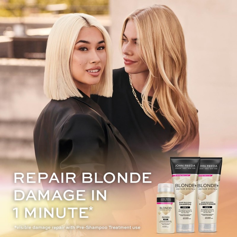 John Frieda Blonde+ Repair System Pre-Shampoo Treatment 100ml