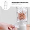 Zerodeko 2 Pcs Household Swab Organizer Double Layer Cotton Pad
