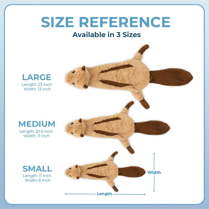 Best Pet Supplies Squeaky Dog Toys with Soft Durable Fabric