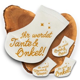 goldprintz I You Will Announce Aunt and Uncle I Pregnancy I Gold Printed Baby Sock I We Get a Baby Announcement I Baby Announcement Pregnancy I Baby Surprise Baby News