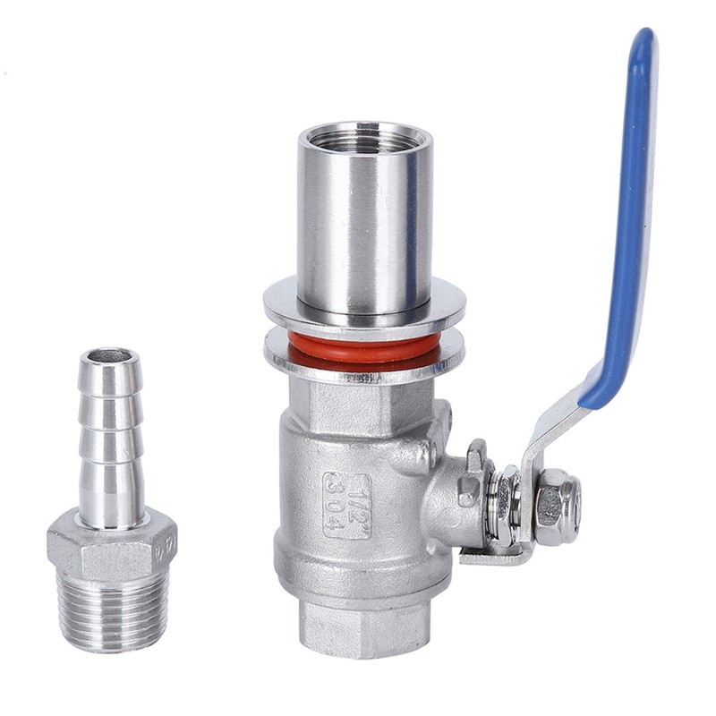 304 Stainless Steel Female Thread 1/2in Beer Kettle Ball Valve