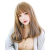 TefuRe C-8272-BrPp Medium Semi-Long Wig with Bangs
