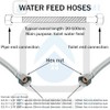 Flexi Flexible Kitchen Basin MonoBloc Tap Connector Hose Pipe 3/4"