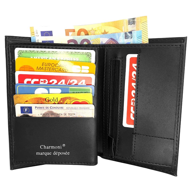 Charmoni - Large Wallet - Classic - Mens - Card