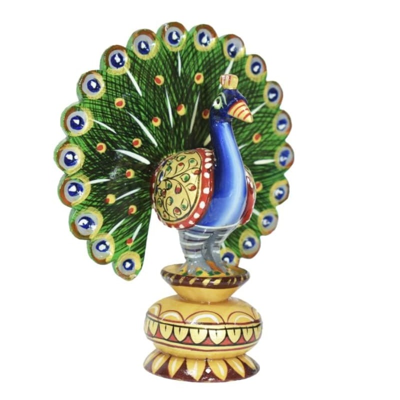 Wooden Hancrafted Traditional Indian Rajasthani Home Decor Decoration Table Décor