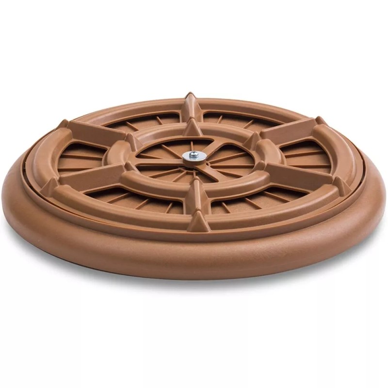 Bosmere S41130 Plant Turner/Saucer, Terra Cotta, 12"