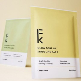 [YAKSON HOUSE X Feelkeen] Feelkeen Modeling Pack 30gx5ea (Relief Soothing/Glow Tone Up), Type:Relief Soothing