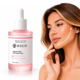 WEUD Serum Coreano Original, Serum Facial con Salmon DNA PDRN, Multi Péptido, Niacinamida, Cuidado Antiedad y Reparador, Reafirman, Ilumina la Pie, Su