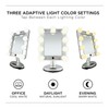Zadro Melrose LED Makeup Mirrors with 5X/1X Magnifications & Bluetooth