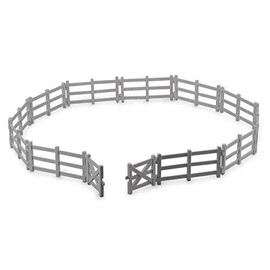 CollectA Corral Fence with Gate Vinyl Toy Fencing Medium