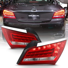 ACANII - For [Factory Style] 2014-2016 Buick LaCrosse LED Tail Lights Brake Lamps Replacement Driver & Passenger Side