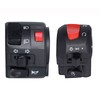 7/8" 22mm Motorcycle Steering Wheel Switch Combination Horn Switch Steering