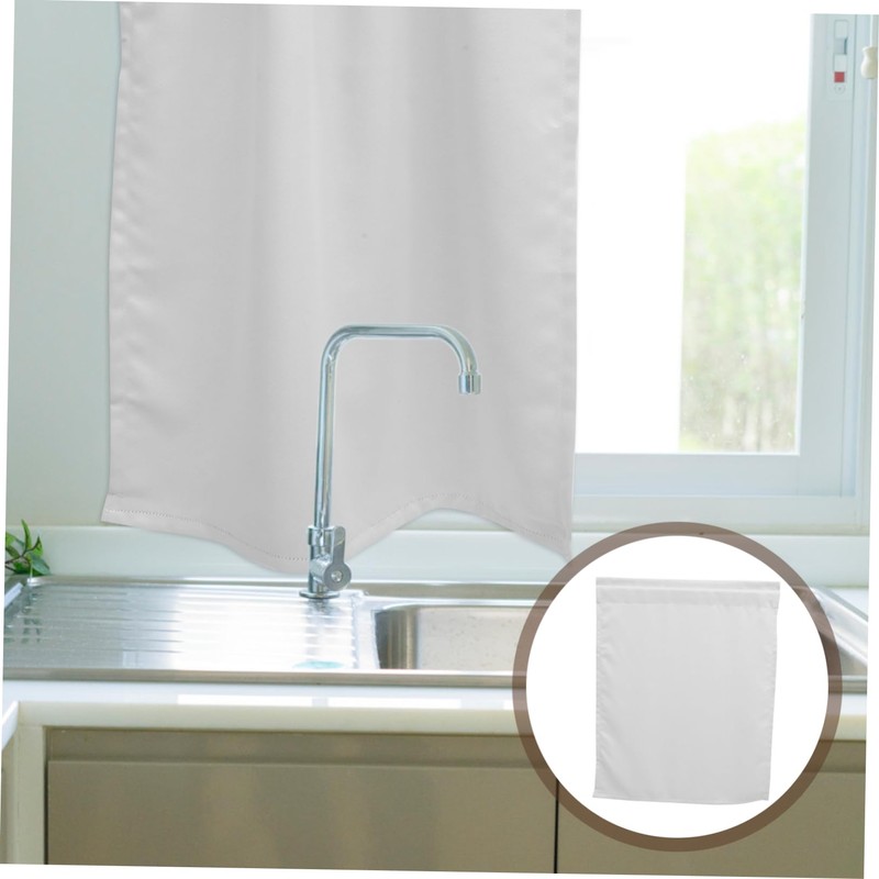Gatuida Short Kitchen Curtains Rustic Half Curtains for Rv Windows