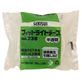 Sekisui Chemical No. 738 Fit Light Tape, translucent