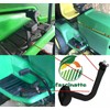fascinatte Reverse X-Pedal with Rubber Pad for John Deere 425-445-455