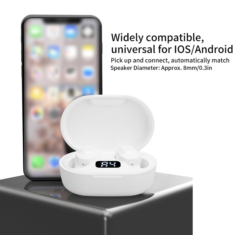 XT91 TWS Wireless Bluetooth 5.0 Earphone Game Stereo Noise Reduction