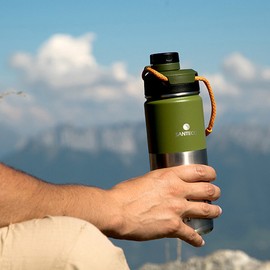 Santeco K2 Insulated Cold Bottle 500ml *Color selectable, carbon black / 산테코 케이투(K2) 보온보냉병 500ml *색상선택가능, 카본블랙