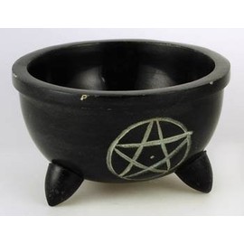 Azuregreen Pentagram Smudge Pot (icsob33) -
