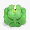 Luminara 4-Leaf Clover Candle - Flickering Real-Flame Technology- Flameless LED-
