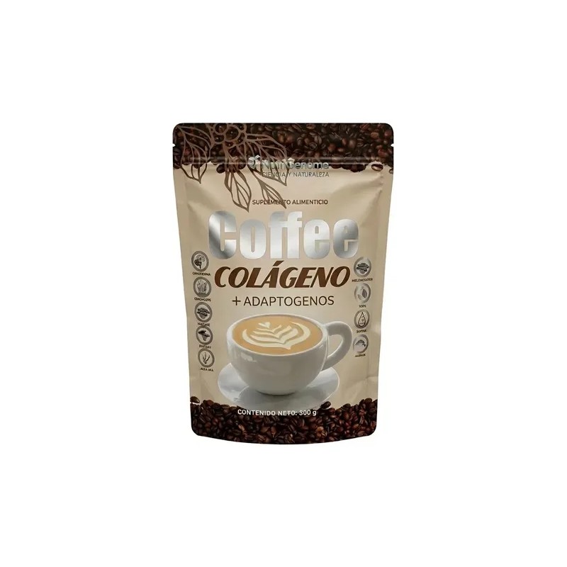 Nutrigenoma Café Con Colágeno En Polvo + Adaptógenos!
