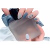 Nails Paquete 24 Pzs Uñas Postizas Cortas Decoradas Mate Pegamento