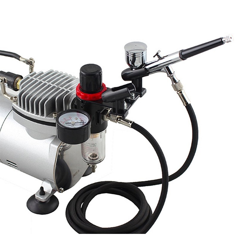Air Pressure Regulator Oil/Water Trap Inline Filter Airbrush Compressor HS-F2