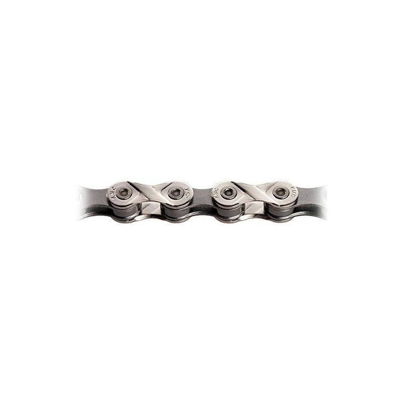 KMC Unisex's X11 11 Speed Chain, Silver/Grey, 114 Links