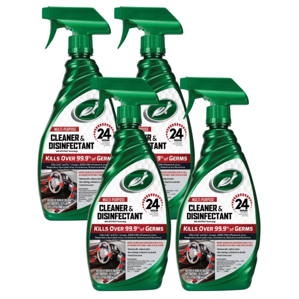 Turtle Wax 4 Pack Turtle Wax Multi-Purpose Cleaner and Disinfectant