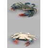Cat Kamiyama, Green Crab, Crab, Sea Life Figure, Miniature Figurine,