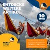 Ticket to the Moon Pack of 2 Hammock Attachment Garden